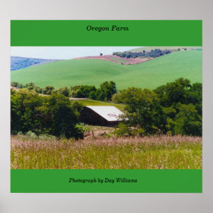 Póster Granja de Oregon