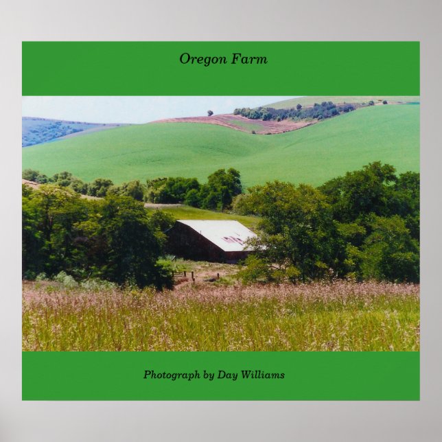 Póster Granja de Oregon (Frente)