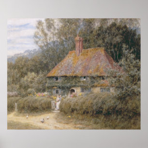 Póster Granja de Valewood debajo del Blackwood, Surrey