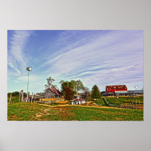 Póster Granja en Weston, Missouri