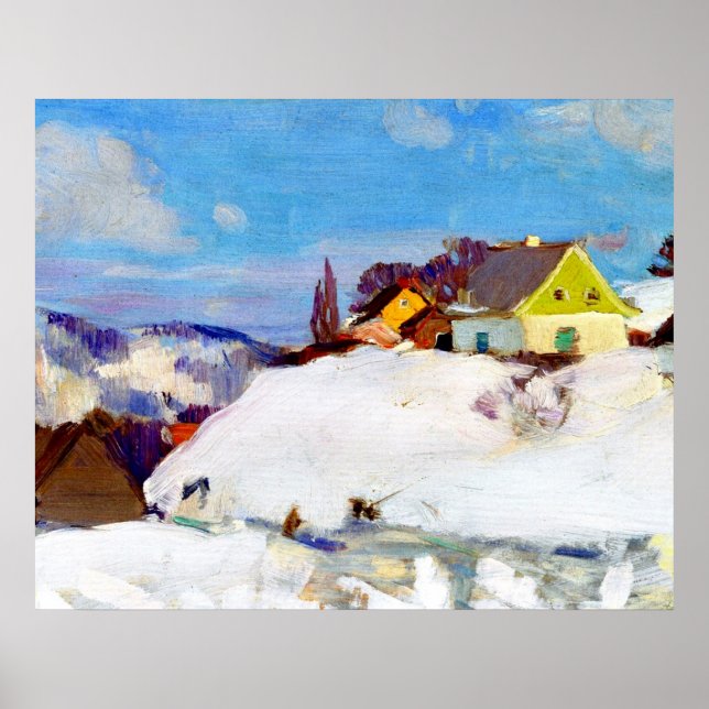 Póster Granja Gagnon - Baie Saint Paul (Frente)
