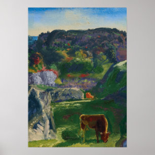 Póster Granja Rock Ridge por George Bellows