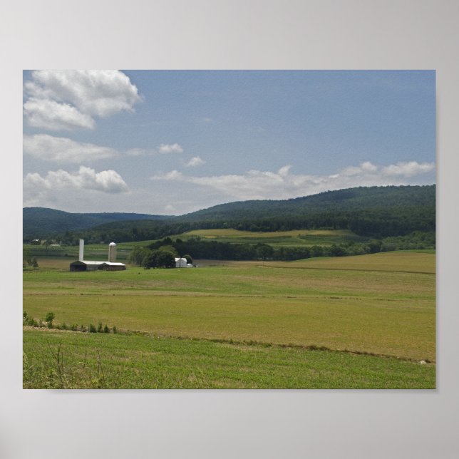 Póster Granja rural de Pensilvania (Frente)