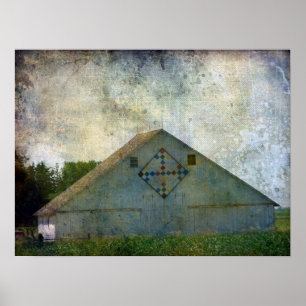 Póster Granja rural Iowa 2