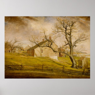 Póster Granjas de Long Island 1862-63 Poster