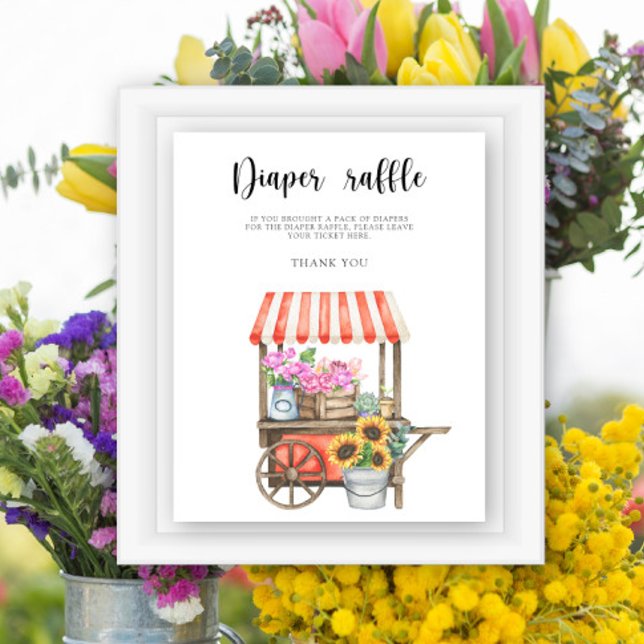 Póster granjeros comercializan ducha de bebé - rifa de pa (Subido por el creador)