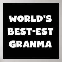 Granma negra y blanca más grande del mundo