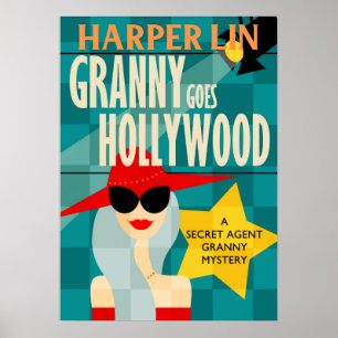 Póster Granny POSTER se va a Hollywood por Harper Lin Boo