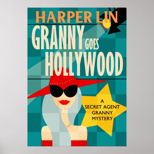 Póster Granny POSTER se va a Hollywood por Harper Lin Boo (Frente)