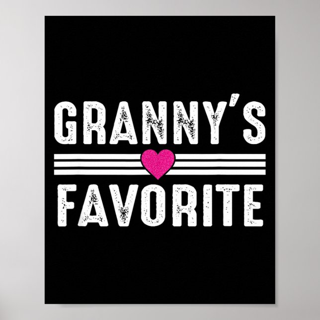 Póster Granny's Favorite  (Frente)