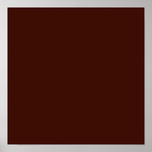 Póster Grano negro (color sólido)