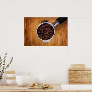 Póster Granos de café