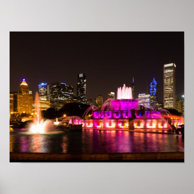 Póster Grant Park Chicago (Frente)