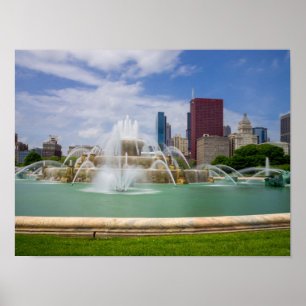 Póster Grant Park City View