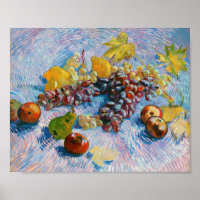 Grapes, Lemons, Pears, and Apples, Van Gogh