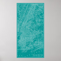 Graphic Map of New York