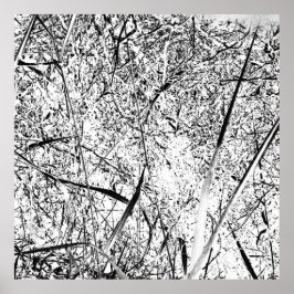 Póster Grasa Alien Blanca