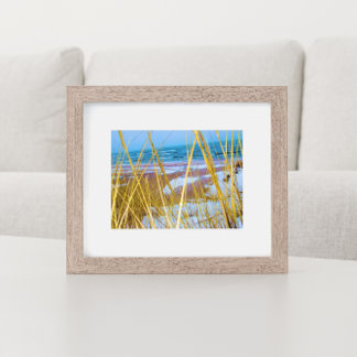 Póster Grasa de dunas del lago Michigan