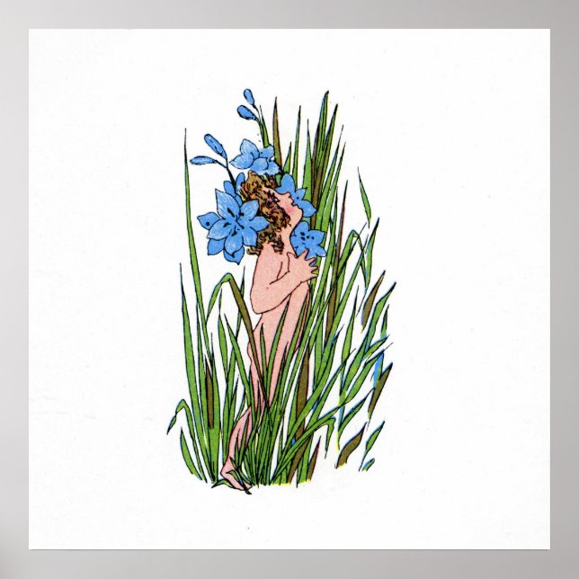 Póster Grasa de ojos azules (Frente)