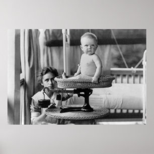 Póster Grasa del bebé, 1912