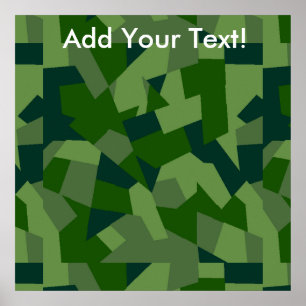 Póster Grassy Camo
