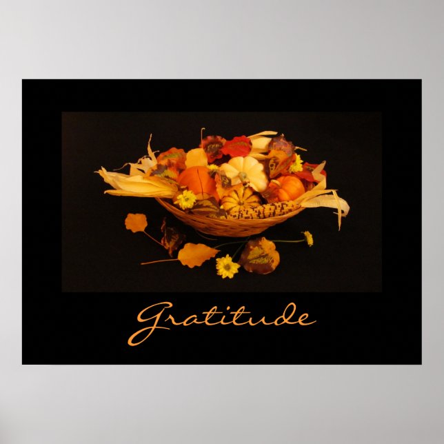 Póster Gratitud (Frente)