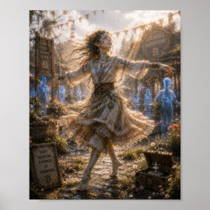 Póster Gratitud / Bailarín Folclórico / Antiguos terrenos