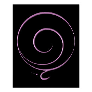 Póster Gratitud Rosa