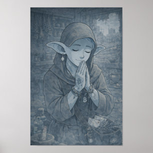 Póster Gratitud / Sanador / Hogar