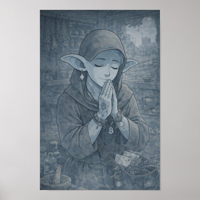 Póster Gratitud / Sanador / Hogar  (Frente)