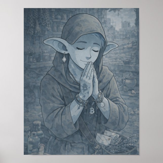 Póster Gratitud / Sanador / Hogar  (Frente)
