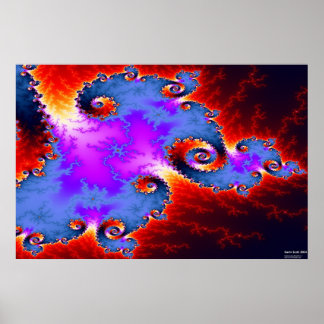 Póster Gratuitous Fractal #1