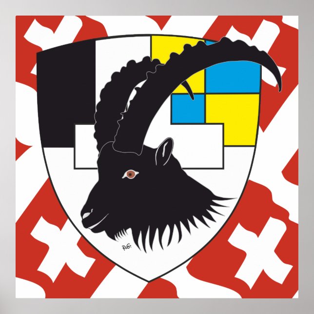 Póster Graubünden Grigioni Grischun Poster (Frente)