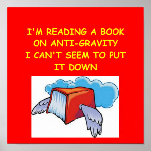 Póster gravedad anti