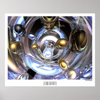 Póster Gravedad cero