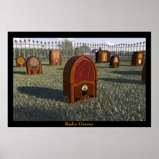 Póster Graves de radio