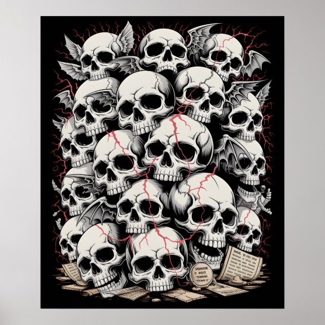 Póster Graveyard Overload (Frente)