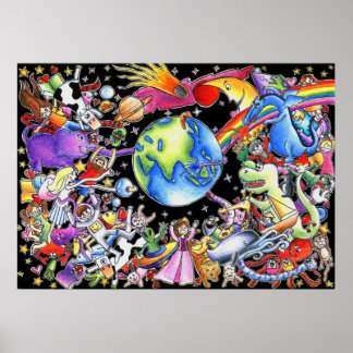 Póster Gravitación