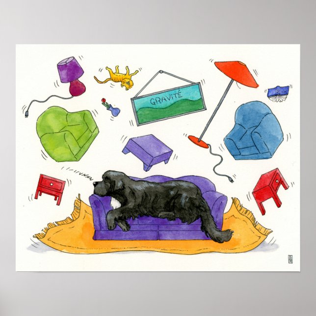 Póster Gravity - Gravité (Frente)