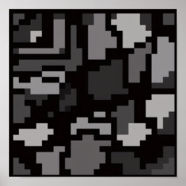 Póster Gray abstract