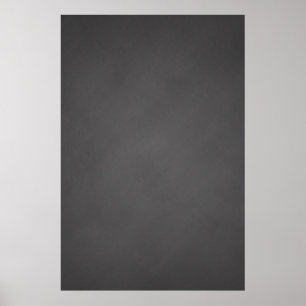 Póster Gray Chalkboard Background Black Chalk Board
