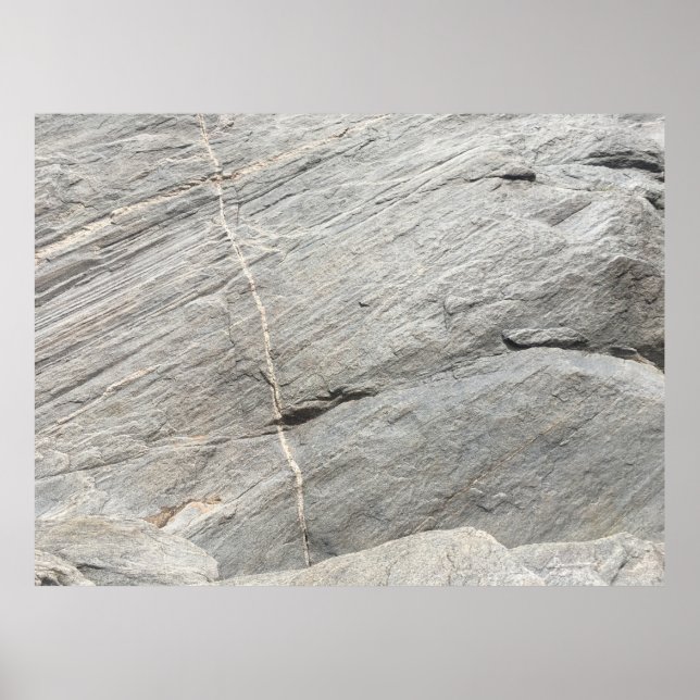 Póster Gray rock view (Frente)