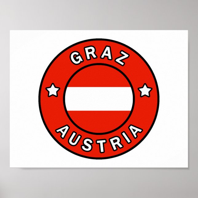 Póster Graz Austria (Frente)