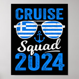Póster Gre de grupo familiar coincidente de la Escuadrón 
