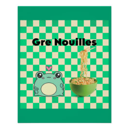 Póster gre nouilles