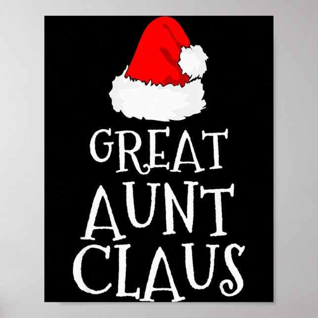 Póster Great Aunt Claus Christmas Santa's Pajama Family M (Frente)