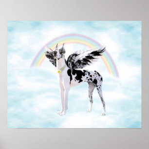 Póster Great Dane Angel Harle