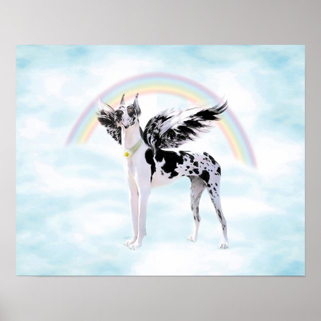 Póster Great Dane Angel Harle (Frente)