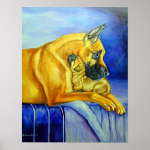 Póster Great Dane Art Wall PRINT
