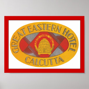 Póster Great Eastern Hotel Calcutta